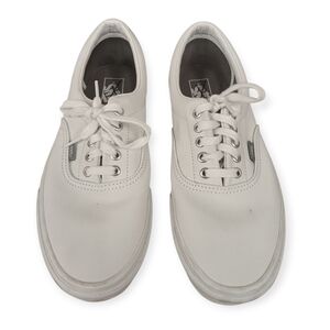 Vans Era Tumble White Canvas Lace-Up Sneakers Mens 10.5